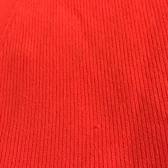 Lewit Ribbed Tube Top, NWT, Large in Red Poppy - Picture 13 of 16